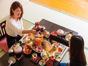 部屋食①